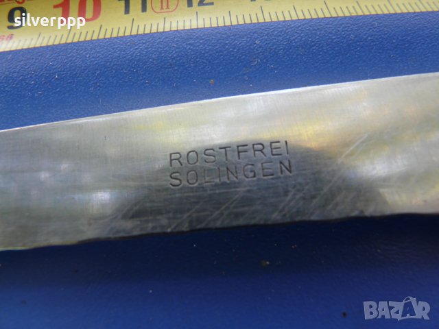  Стар нож Solingen - 120 , снимка 2 - Други ценни предмети - 42249433