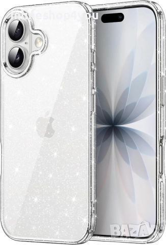 Блестящ Кейс Glitter Case за Apple iPhone 17, снимка 5 - Калъфи, кейсове - 51855278