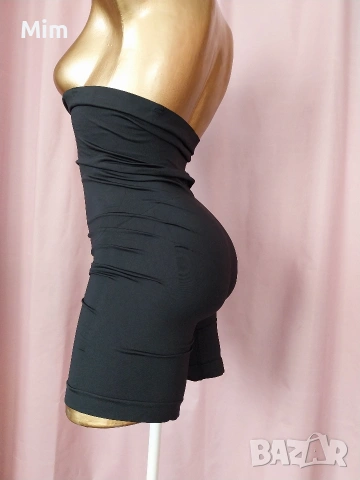 L/XL Черно ,безшевно ,моделиращо бельо с висока талия с отворено дъно, снимка 3 - Бельо - 53449292