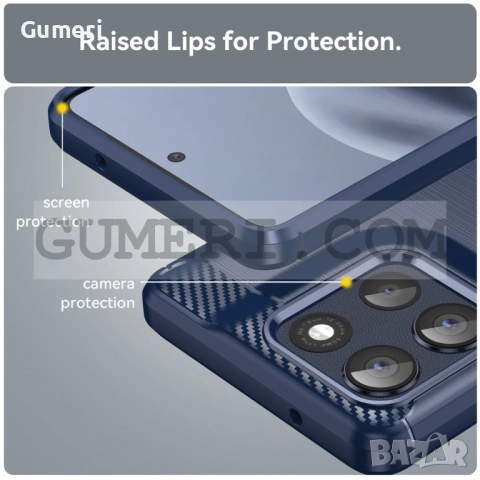 Motorola Moto G86 5G Гръб "Карбон Шарк", снимка 9 - Калъфи, кейсове - 52177173