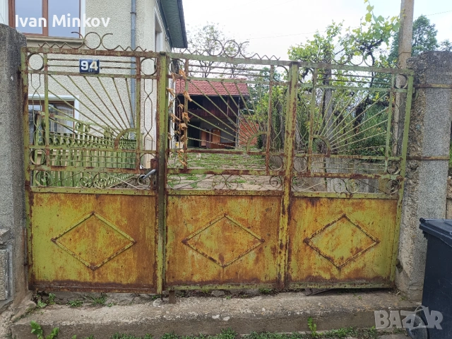 Масивна Порта 180/200 и Ограда с Орнаменти 15м., снимка 10 - Огради и мрежи - 52827966