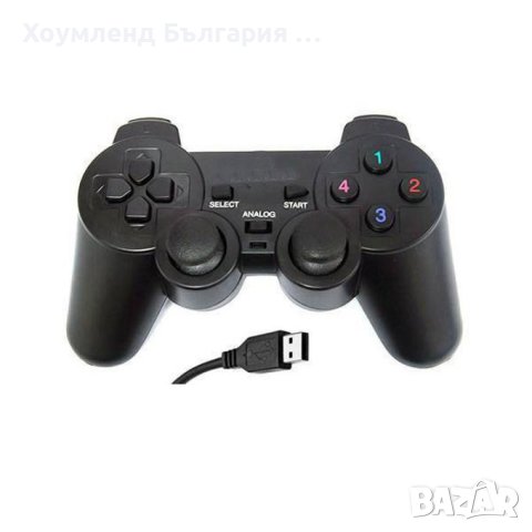 USB джойстик GAMEPAD с 15+2 бутона, снимка 3 - Друга електроника - 41182052