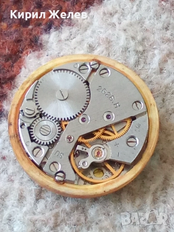 Механизъм с циферблат от стар ръчен часовник 52081, снимка 7 - Мъжки - 52254134