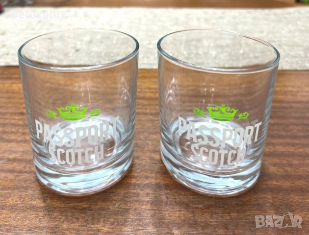 Чаши за уиски Passport, снимка 2 - Чаши - 39002088