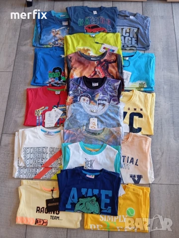 Лот от нови детски тениски , снимка 4 - Детски тениски и потници - 51405415