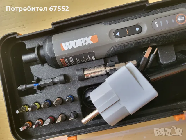 Акумулаторна отвертка Worx, снимка 2 - Отвертки - 56022494