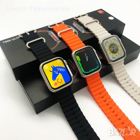 Смарт часовник T900 Ultra,Разговори , 380mAh , спортен , нотификации, снимка 3 - Смарт часовници - 41017406