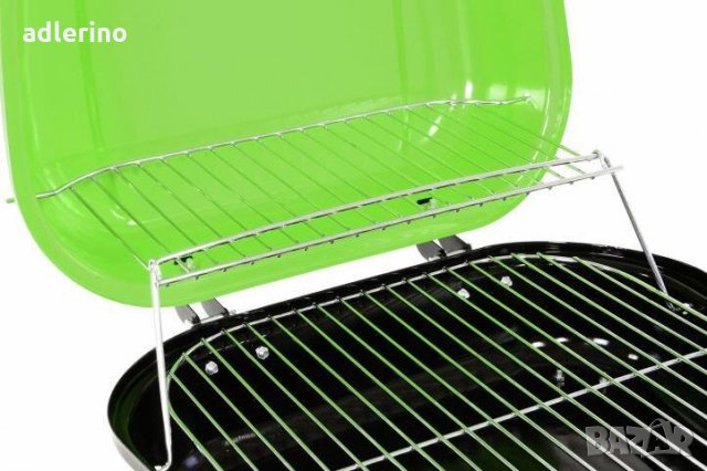 Оригинален парти грил - куфар, парти грил, къмпинг грил, градински грил, зелен, снимка 3 - Барбекюта - 34313848