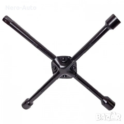 Усилен ключ за джанти кръстачка - 17-21мм и 1/2, снимка 2 - Аксесоари и консумативи - 53406587