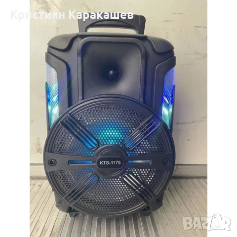 Bluetooth Тонколона KTS 1175 с микрофон, снимка 9 - Bluetooth тонколони - 50973429