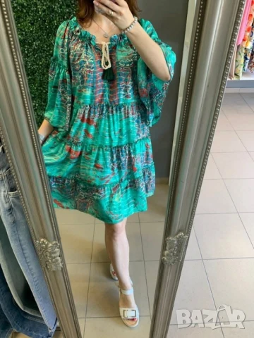 къса бохо рокля 