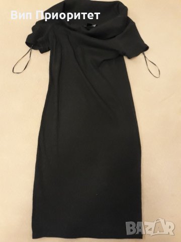 Черна еластична рокля секси издължена , снимка 9 - Рокли - 39217686