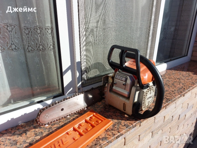 Резачка STIHL 017, снимка 5 - Градинска техника - 53795460