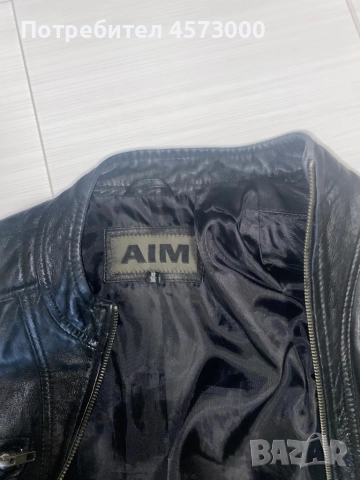 Женско яке от естествена кожа M, снимка 2 - Якета - 52417166