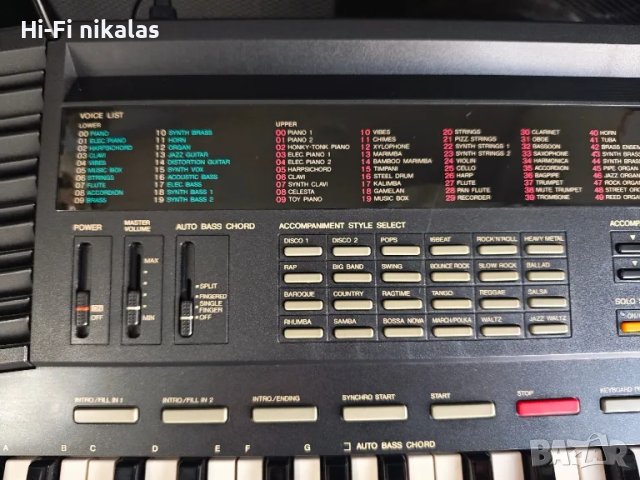 клавир пиано синтезатор клавир YAMAHA PSR-37, снимка 6 - Синтезатори - 50205475