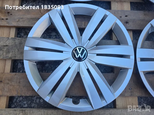 Оригинални тасове VW 16 цола, снимка 3 - Аксесоари и консумативи - 56045889