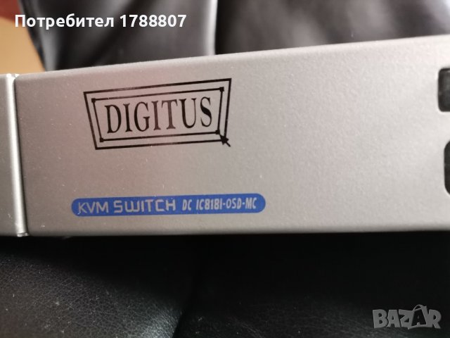 KVM switch DC IC8181-OSD-MC, снимка 3 - Суичове - 44275734