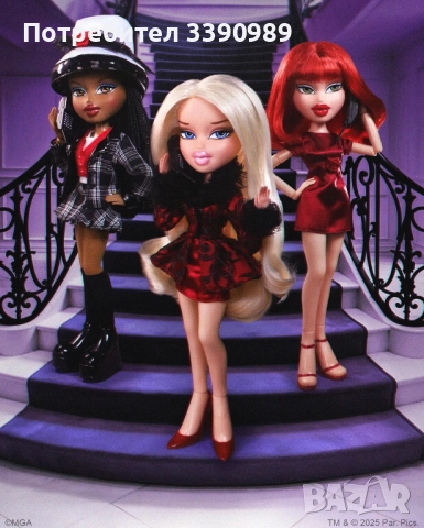 3 Колекционерски кукли Брац Баровки - Шер, Дион и Амбър - Bratz Clueless - Cher, Dionne, Amber, снимка 3 - Кукли - 51943989