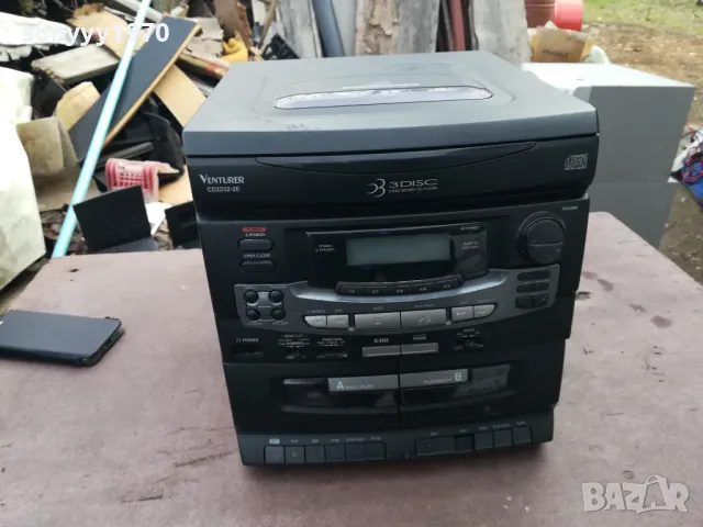 VENTURER CD2232-20 CD DECK RECEIVER-ВНОС SWISS 0203251922LNWC, снимка 7 - Аудиосистеми - 49337791