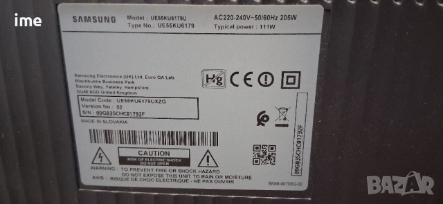 Main Board BN41-02528A, 5090438-12...., снимка 10 - Части и Платки - 51458858