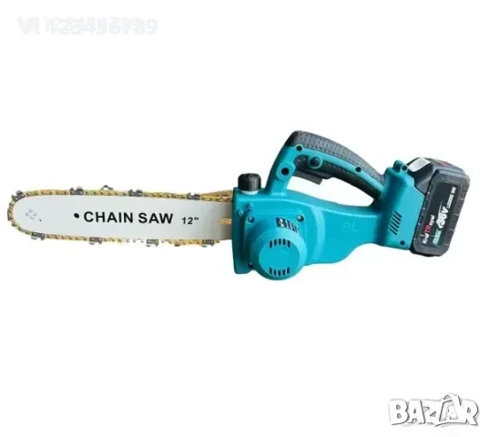 Акумулаторна резачка KraftRoyal 36V 2х 8Ah, 2 батерий+2 вериги, снимка 1