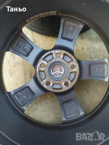 Лети джанти 17" 5х114.3, снимка 9 - Гуми и джанти - 52878090