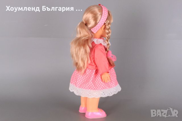 Говореща и ходеща кукла "Радостина" с вградени реплики и песни и звуко, снимка 7 - Кукли - 29442262