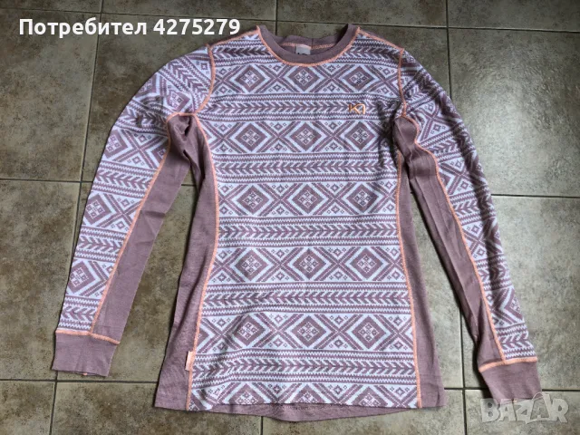 Kari Traa Floke LS р-р L, снимка 2 - Блузи с дълъг ръкав и пуловери - 49120891
