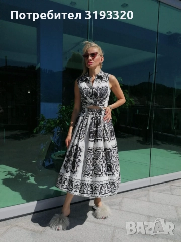 Уникални сетове пола и риза, снимка 5 - Комплекти - 52790601