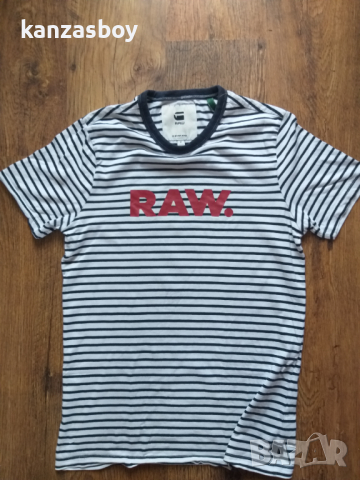 g-star resistor - страхотна мъжка тениска КАТО НОВА М, снимка 4 - Тениски - 44827739