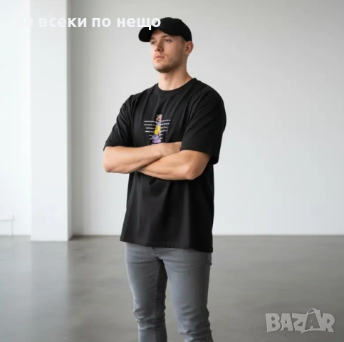 Мъжка тениска " NEVER " Код Moskito3, снимка 3 - Тениски - 53812650