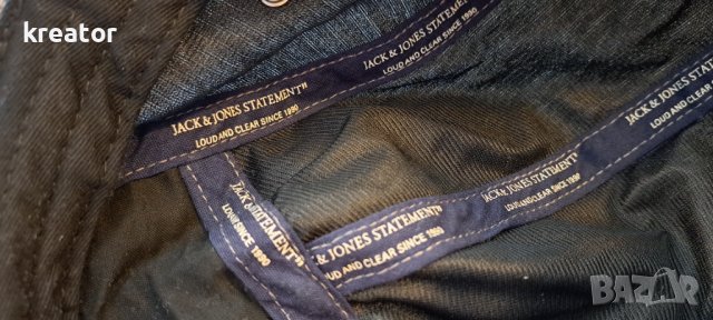 jack jones шапка с права козирка , снимка 8 - Шапки - 39639993