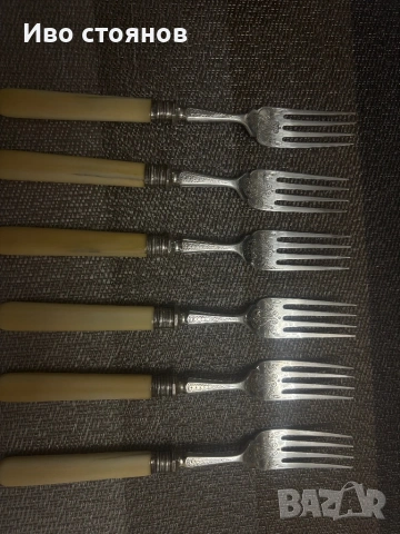 Сребърни прибори за хранене, снимка 3 - Прибори за хранене, готвене и сервиране - 53145440