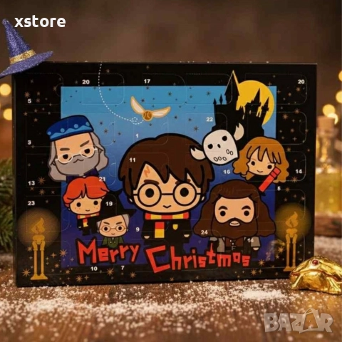 Harry Potter Advent Calendar – 24 магически изненади за фенове на вълшебния свят, снимка 2 - Други - 52739457