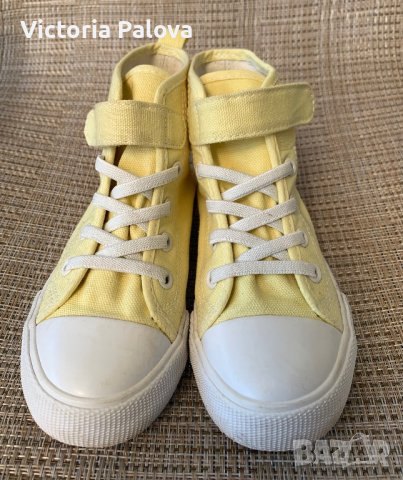 Високи детски кецове от брезент, снимка 5 - Детски гуменки - 41097422