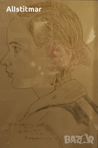 Рисунка, рамкирана