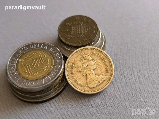 Монета - Великобритания - 1 паунд | 1983г., снимка 2 - Нумизматика и бонистика - 53057925