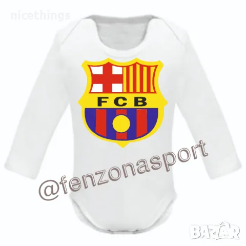 Боди на Барселона, снимка 3 - Бодита за бебе - 50335903