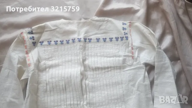 Риза за носия, кенар, пайети и бродерия, снимка 8 - Антикварни и старинни предмети - 50348666