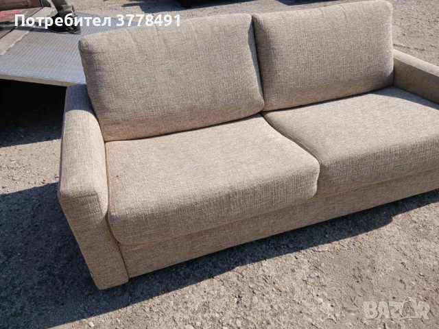 Диван двойка разтегателен, снимка 2 - Дивани и мека мебел - 53843687