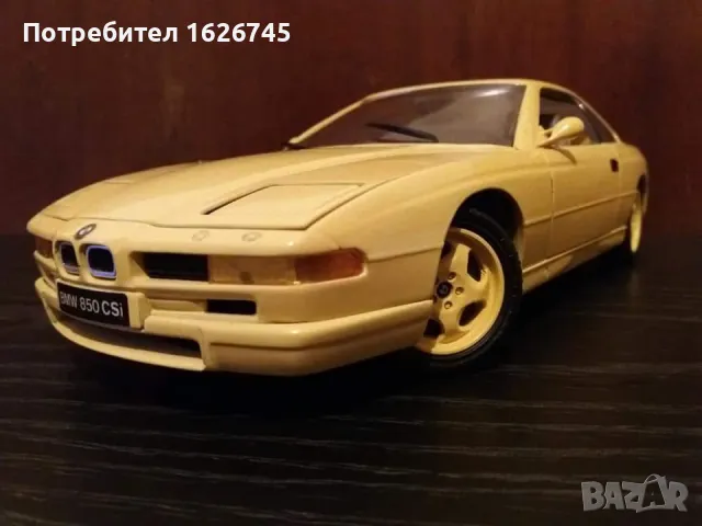 BMW 850 CSI 1:18 Revell, снимка 1 - Колекции - 47992235