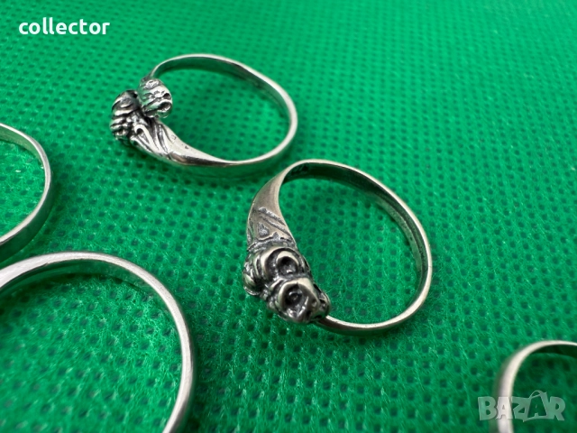 Сребърни пръстени от 20 до 25лв. №7442, снимка 9 - Антикварни и старинни предмети - 51943002