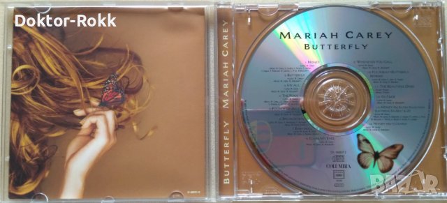 Mariah Carey – Butterfly (1997, CD) , снимка 3 - CD дискове - 41124975