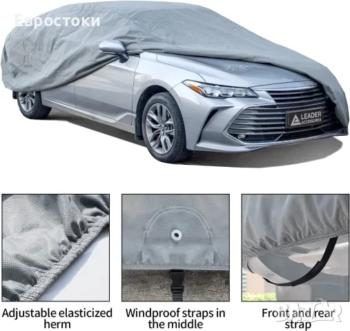 Leader Basic Guard Sedan  Дишащо покривало за кола за употреба на закрито и ограничена употреба , снимка 2 - Аксесоари и консумативи - 48759217