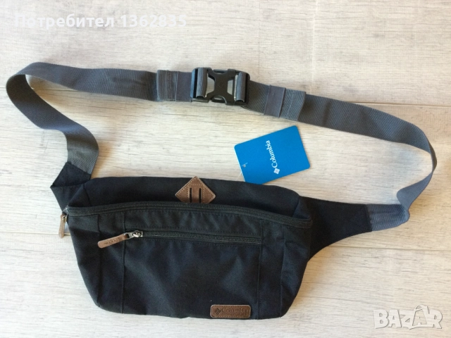 НОВА оригинална мъжка чанта чантичка за кръста "банан" COLUMBIA от САЩ, снимка 8 - Чанти - 52067885