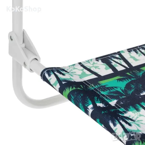 Сгъваем плажен стол /къмпинг стол – лек и удобен, снимка 4 - Градински мебели, декорация  - 50402189