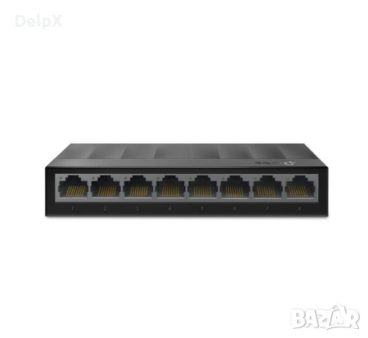 Суич LS1008G, 8 порта, RJ45, 1000MBp/s, снимка 1 - Суичове - 42338924