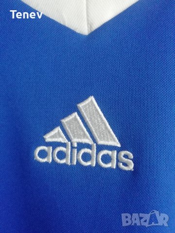 Adidas Climalite оригинална мъжка синя тениска фланелка Адидас XL, снимка 4 - Тениски - 41628505
