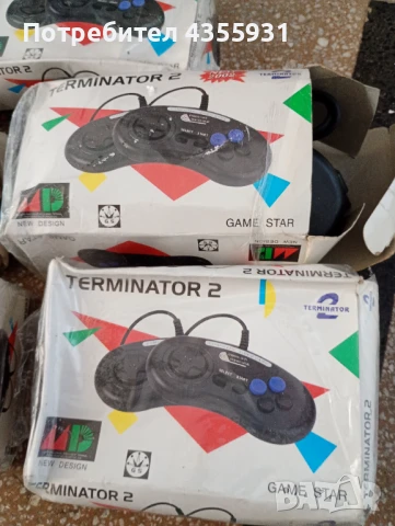 Нови Джойстик джойстици ретро  Terminator 2 стара конзолна телевизионна игра конзола Terminator , снимка 3 - Антикварни и старинни предмети - 51398126