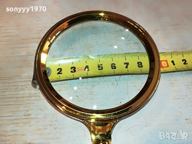 ЗЛАТНА ЛУПА ОТ ФРАНЦИЯ 1612221803, снимка 4 - Антикварни и старинни предмети - 39031609